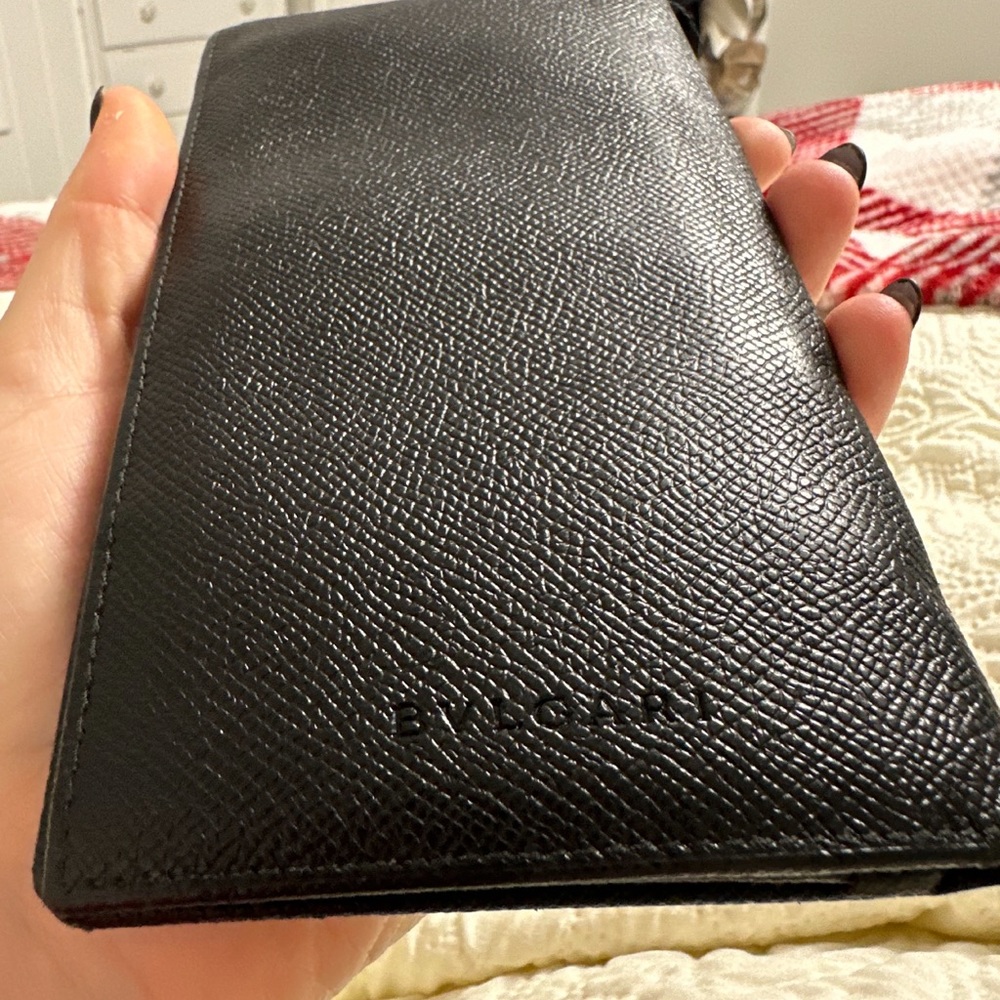 BVLGARI slim wallet unisex